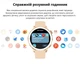 Смарт часы Smart Hope Divine Mini Женские Приём звонка 2 ремешка Здоровье Спорт Gold-Pink - изображение 4