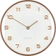 Настінний годинник 4Living Caserta 25 см Білий (6410416407555) - зображення 1