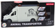 Авто-транспортер Lean Toys для коней з відчиненням дверцят та світлом і звуком Білий (20484) (5905991027713) (955555914070725) - Уцінка - зображення 1