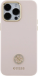 Панель Guess Silicone Logo Strass 4G для Apple iPhone 15 Pro Max Light Pink (3666339148935) - зображення 3