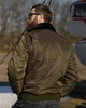 Бомбер B-15 хакі з нашивками 7 БрТА 3XL - изображение 2