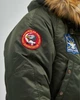 Аляска N-3B хакі з нашивками «Українські Соколи» 3XL - изображение 2