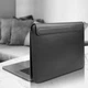 Чехол-конверт WiWU Skin Pro II PU Leather для MacBook 13.3–13.6", ноутбука и планшета, Black черная - изображение 5