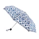 Женский зонт Fulton L907-041826 Morris & Co Minilite-2 UV Daisy Blue Ivory - изображение 1