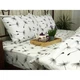 Простынь Руно 143х215 бязь "Fly white" 71.114Б_Fly white - изображение 2