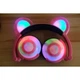 LED наушники со светящимися ушками (мишки) - изображение 2