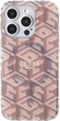 Панель Guess IML GCube MagSafe для Apple iPhone 15 Pro Pink (3666339222000) - зображення 2