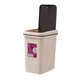 Ведро для мусора MBM HOME BIN-04 6L BEIGE пластиковое бежевое - изображение 4