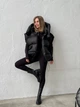Жіноча зимова куртка TRANSFORMER з капюшоном Milirud XS/M Чорний (488-489-ONESIZE) - изображение 5
