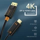 Кабель CABLETIME DisplayPort (M) – HDMI (M), 4K/60Hz, V1.2, 1.8 м (CD32K) - изображение 2