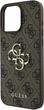 Etui Guess 4G Big Logo do Apple iPhone 16 Pro Brown (3666339327583) - obraz 6
