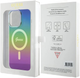 Панель Guess IML Iridescent MagSafe для Apple iPhone 15 Pro Rainbow (3666339154660) - зображення 8