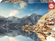 Puzzle Educa Hallstatt zimą Austria 1500 elementów 113420 (8412668202849) - obraz 1