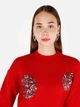 Джемпер женский Colin's CL1071751RED L Red (8684112471877) - изображение 4