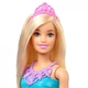 Кукла Barbie Дримтопия Очаровательная принцесса блондинка в розовой юбке (HGR00-HGR01) 5129311 - изображение 3