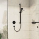 Наружная часть термостатического смесителя скрытого монтажа для душа Hansgrohe DuoTurn S 75618670 - изображение 6