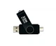 Флеш-накопитель XON FlashDrive DuoConnect 256GB USB 3.0 / Type-C Black (FX3DR256PB 7553) - изображение 1