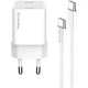 Зарядний пристрій ColorWay GaN Mini 30W PD Port PPS USB-C white + cable Type-C (CW-CHS054PDC-WT) - зображення 10
