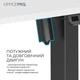 Компьютерный стол OfficePro ODE1670WB White/Black (ODE1670WB) - изображение 7