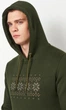 Чоловіче худі з вишивкою vishivano4ka 0018 3XL-4XL хакі - изображение 3