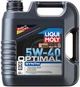 Моторное масло Liqui Moly Optimal Synth 5W-40 4 л (3926) - изображение 1