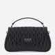 Сумка крос-боді через плече жіноча зі штучної шкіри середня Guess Valla HWQG8122200 BLA Чорна (800070344412) - зображення 1