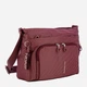 Torebka crossbody damska materiałowa Mandarina Duck Md20 P10QMT58 384 Bordowa (800070346892) - obraz 3