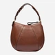 Torebka hobo damska ze skóry naturalnej The Bridge Brigida 0449327J 14 Brązowa (800070350627) - obraz 2