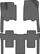 EVA коврики EVAtech в салон авто для Toyota Sienna (XL30) 7 seats 2010-2020 3 поколения Minivan USA Черный кант (TY43336ZD3TL2RGB) - изображение 1