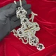 Наперсный крест для батюшки под серебро - изображение 1