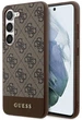 Etui plecki Guess 4G Stripe Collection do Samsung Galaxy S24+ Brown (GUHCS24MG4GLGR) - obraz 1