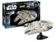 Збірна модель 1:241 космічний корабль Зоряні війни Millennium Falcon Revell 03600 - изображение 1