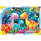 Пазлы детские G-Toys Веселые динозавры 35 элементов 3 вида - изображение 2
