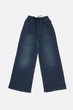 Джинсы wide leg для девочки 140 цвет темно-синий Altun ЦБ-00288299 - изображение 1