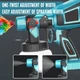 Беспроводной краскораспылитель, электрический Starmingstm 18V, Зеленый - изображение 5