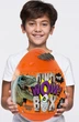 Большое яйцо-сюрприз для мальчиков Danko Toys Dino WOW с 16 игрушками оранжевый (укр) DWB-01-01U - изображение 5