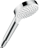 Ручной душ hansgrohe Crometta 1jet EcoSmart 26333400 белый/хром - изображение 1