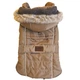 Теплое пальто для собак со съемным капюшоном Boka Dog Coat Hood Nobby Бежевый 26 см - изображение 1