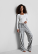Пижамный лонгслив Primark Flannel Pyjama L Верх пижамы для дома и сна Молочный (8913) - изображение 3
