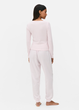 Пижамные хлопковые штаны Primark Flannel Pyjama Set М Для дома и сна Пудровый (8867) - изображение 3