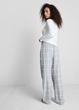 Пижамный лонгслив Primark Flannel Pyjama L Верх пижамы для дома и сна Молочный (8913) - изображение 4