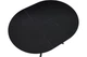 Стіл обідній, розкладний 4-6 місць 105 см Tilla, Charcoal black ceramic top black base - изображение 3