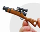 Мини Набор Гвинтовка Kar98K с Пульками и Патрон Брелок (01611) - изображение 2