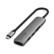 Адаптер Satechi 6 в 1 USB-C Slim Multiport Adapter Space Grey (ST-P6SM) - изображение 2