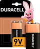Алкалиновая батарейка Duracell Крона (6LR61/MN1604, 9V) - изображение 1