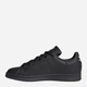 Підліткові кеди для дівчинки Stan Smith J на шнурівці екошкіра Розмір 36 Чорні - изображение 2