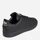 Підліткові кеди для дівчинки Stan Smith J на шнурівці екошкіра Розмір 36 Чорні - изображение 4