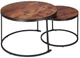 Zestaw stolików kawowych Springos HF0034 70 x 47 cm, 50 x 39.5 cm 2 szt (5907719476001) - obraz 2
