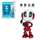 Интеркативная игрушка робот со светом и звуком MY66-J1202_Red - изображение 1