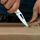 Карманный нож с карабином KnifeKeyRing, серебристый - изображение 4